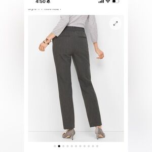 Talbots Charcoal Cambridge Trousers